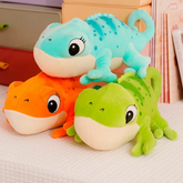 1009TA 1PC 30cm Cartoon Real Like Lizard & Chameleon Plush Toys Creative Simulation Animal Reptile Stuffed Pillow Gifts